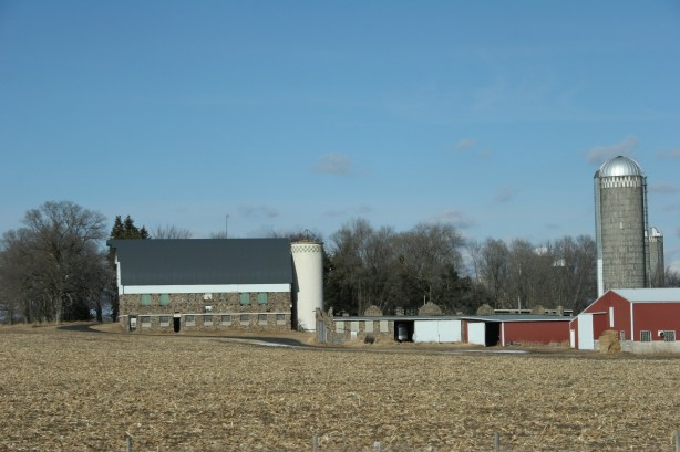 Farms, stone barn