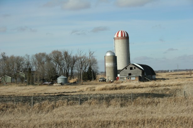 Farms, weathered barn