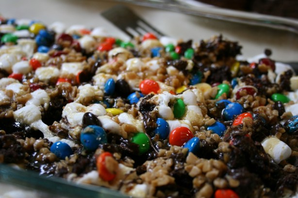 Game night, brownies