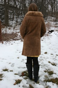 Ochs coat full back view