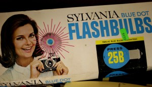 Vintage, flashbulbs