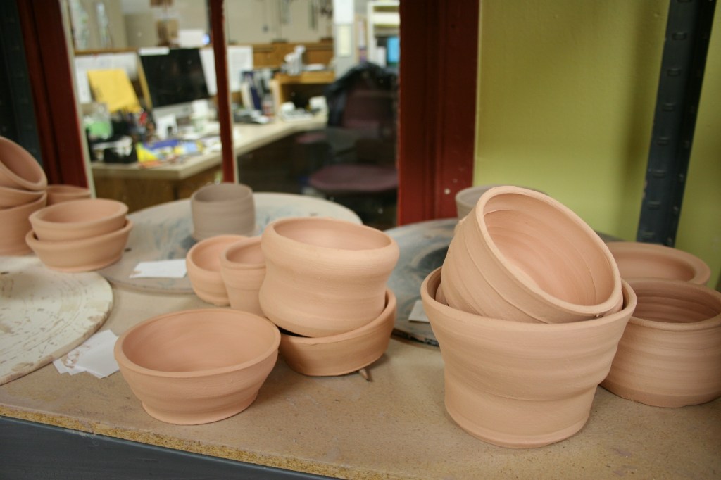 Clay, pots