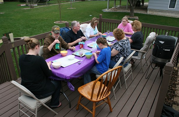 Mint making, the crew