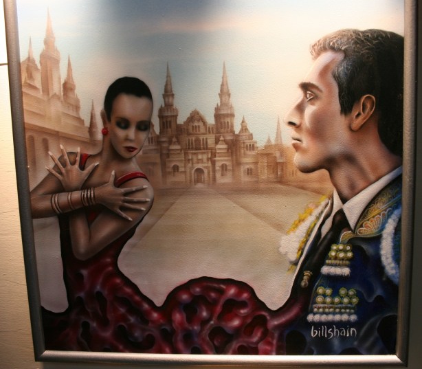 Collaboration, Bill Shain's art