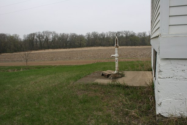 Sciota Town Hall, water pump