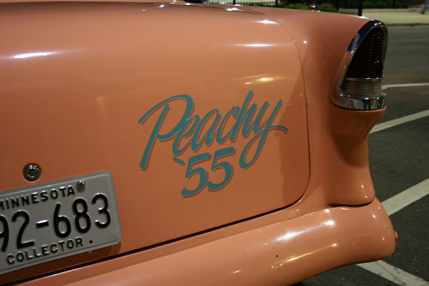 Car cruise, Peachy 55