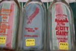 Swap, milk bottles