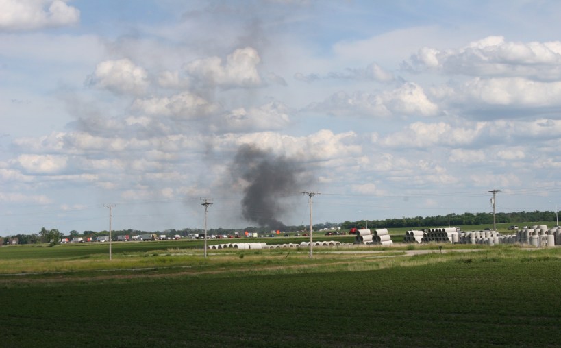Accident, Interstate 94 near Moorhead 1
