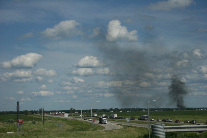 Accident, Interstate 94 near Moorhead 2