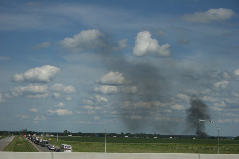 Accident, Interstate 94 near Moorhead 3