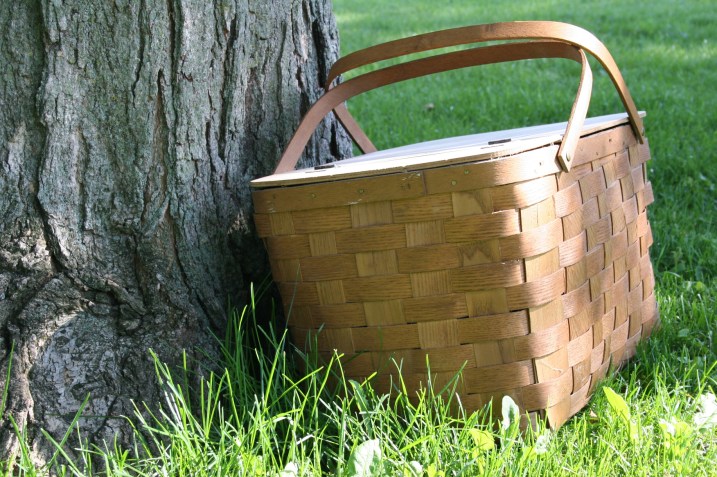 Celebration, picnic basket