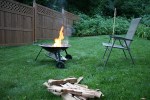 Fire, backyard