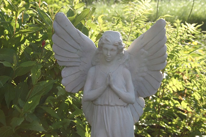 Garden, angel