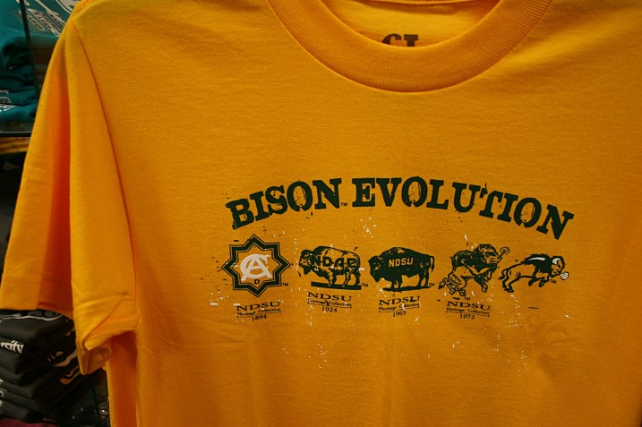 NDSU, bison t-shirt