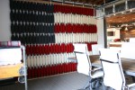 Woolen Mill, American flag