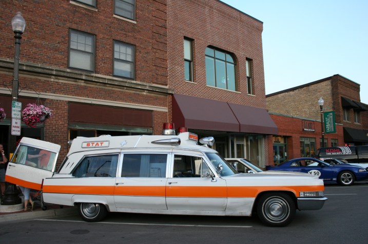 Ambulance side view