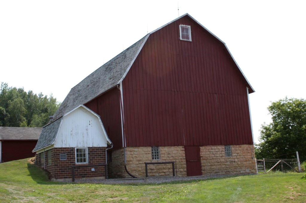 Belvidere Mills, barn front
