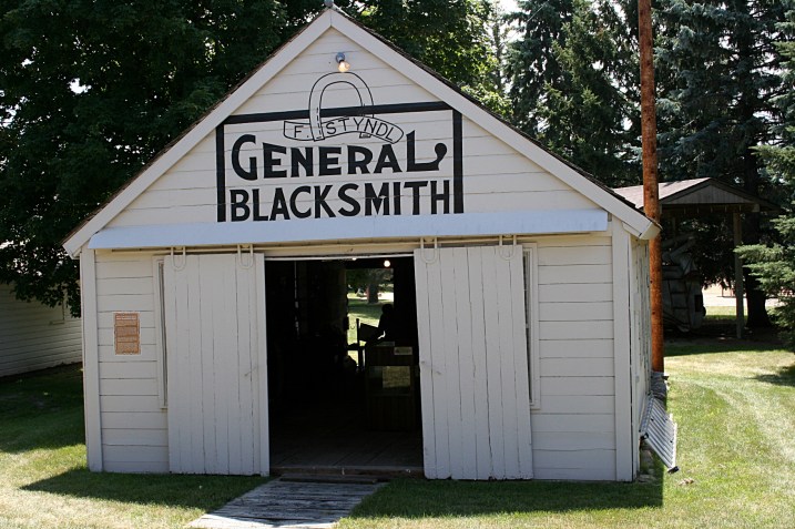 Blacksmith shop exterior