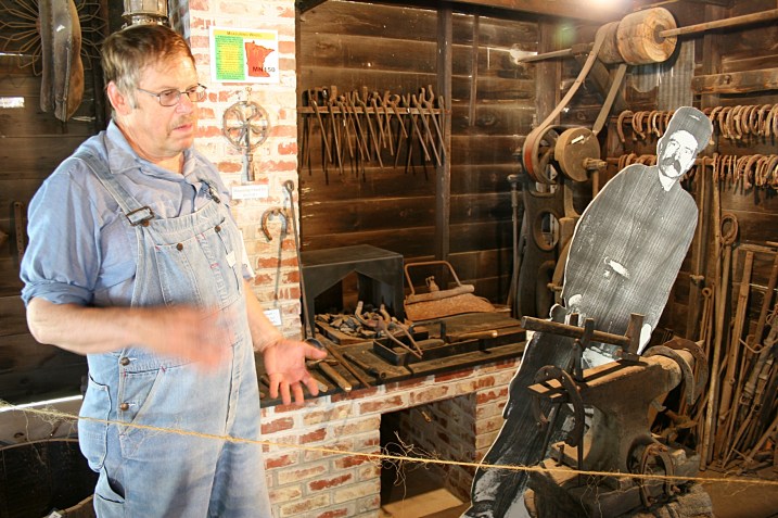 Blacksmith shop, John