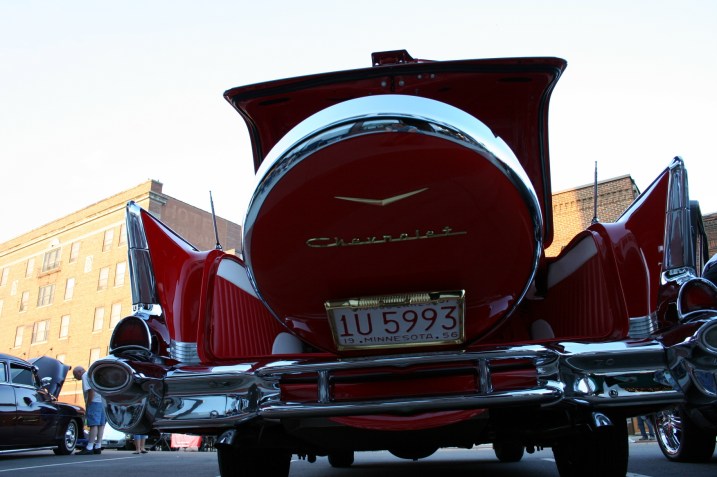 Chevy Bel Air 1957 rear view