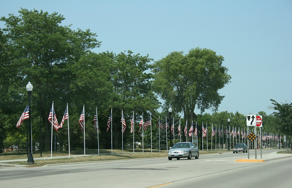 Flags in St. Peter