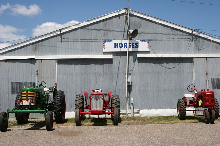 Horsepower at the Steele County Fairgrounds, Owatonna, Minnesota.