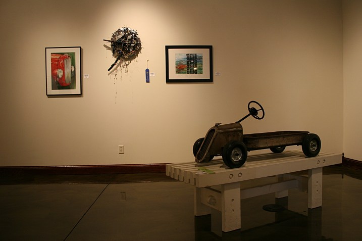 Art show, car pARTS overview