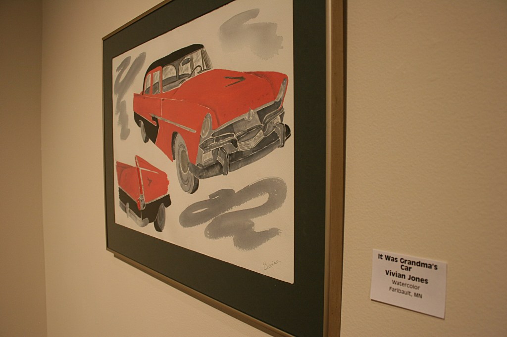 Art show, Grandma's Car