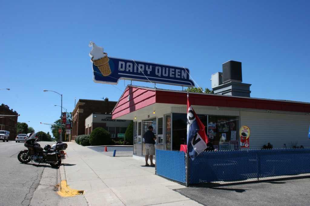 DQ, looking toward downtown