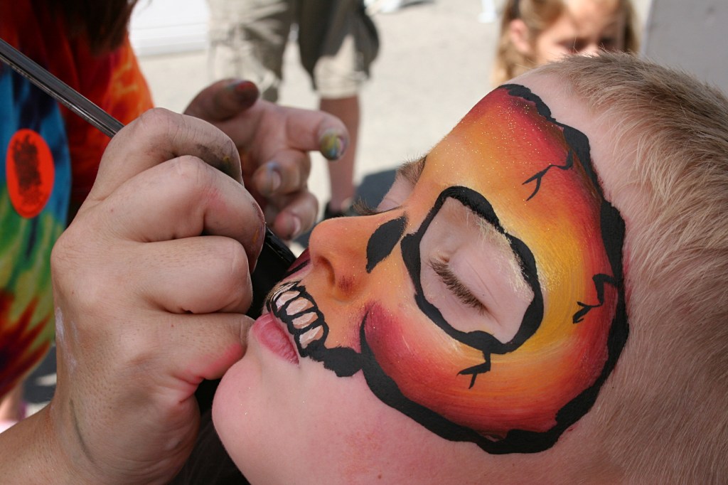 Face painting, Jodi 123