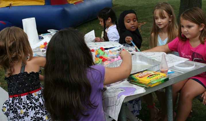Fest, kids painting