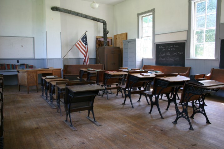 School, interior overview
