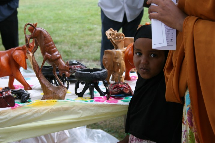 Somali, little girl