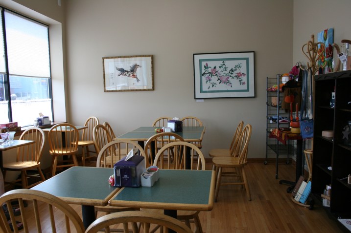 Coffee shop, dining area