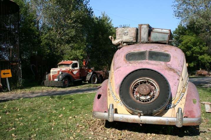 Lakeville, back of taxi