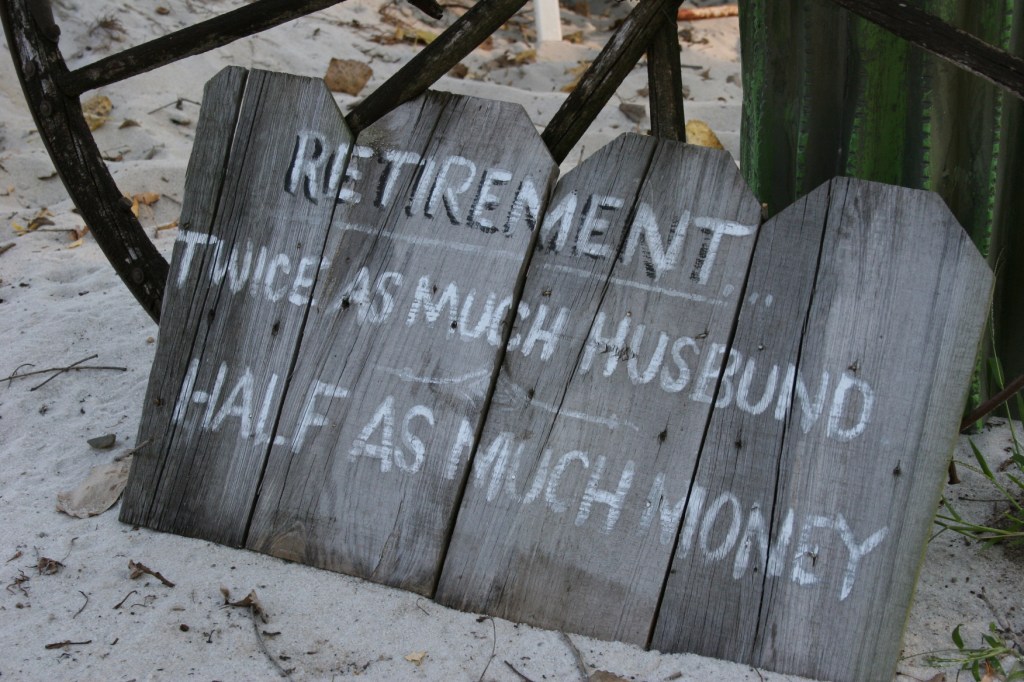 Lakeville, retirement sign