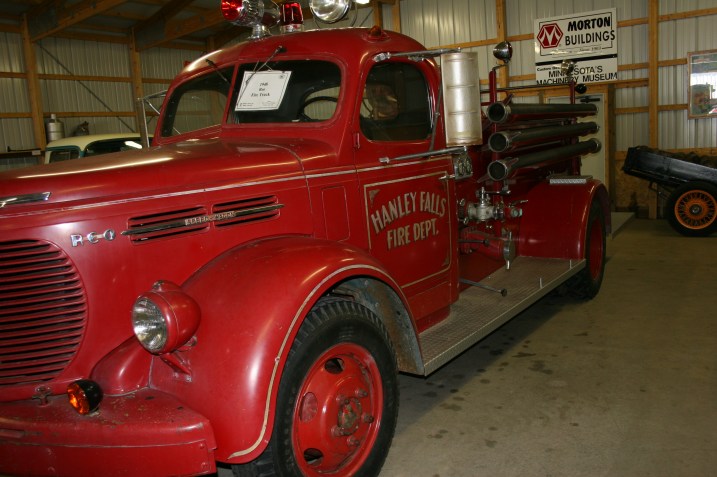 Museum, fire truck