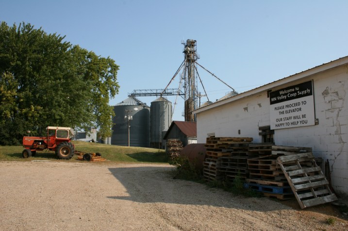 Webster, MN Valley Coop sign