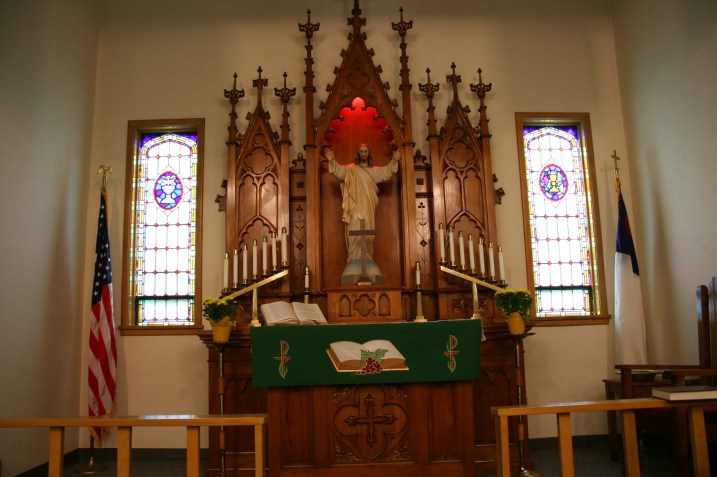 Webster, St. John's interior