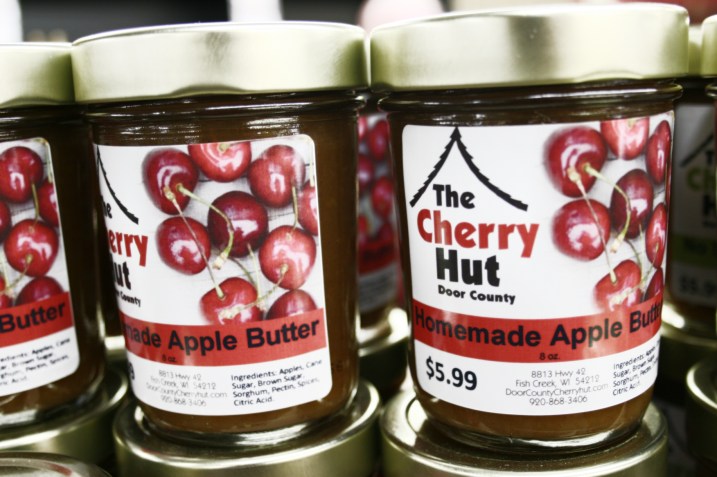 Cherry, apple butter