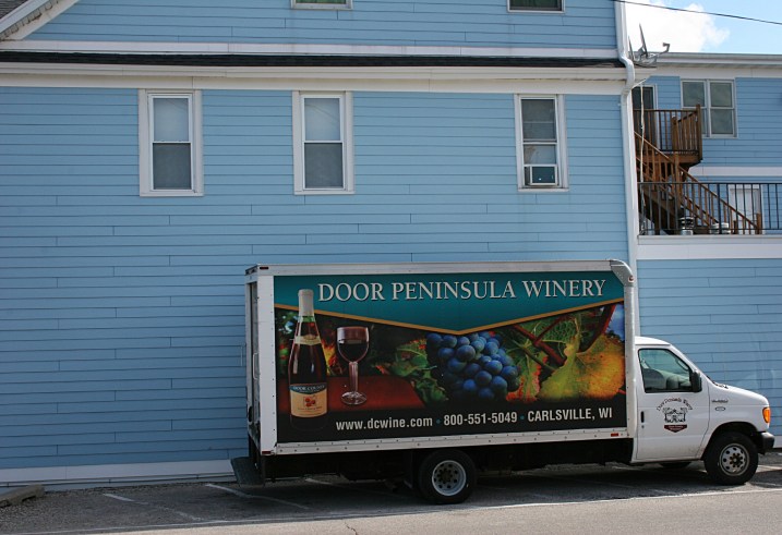 Door County, winery truck