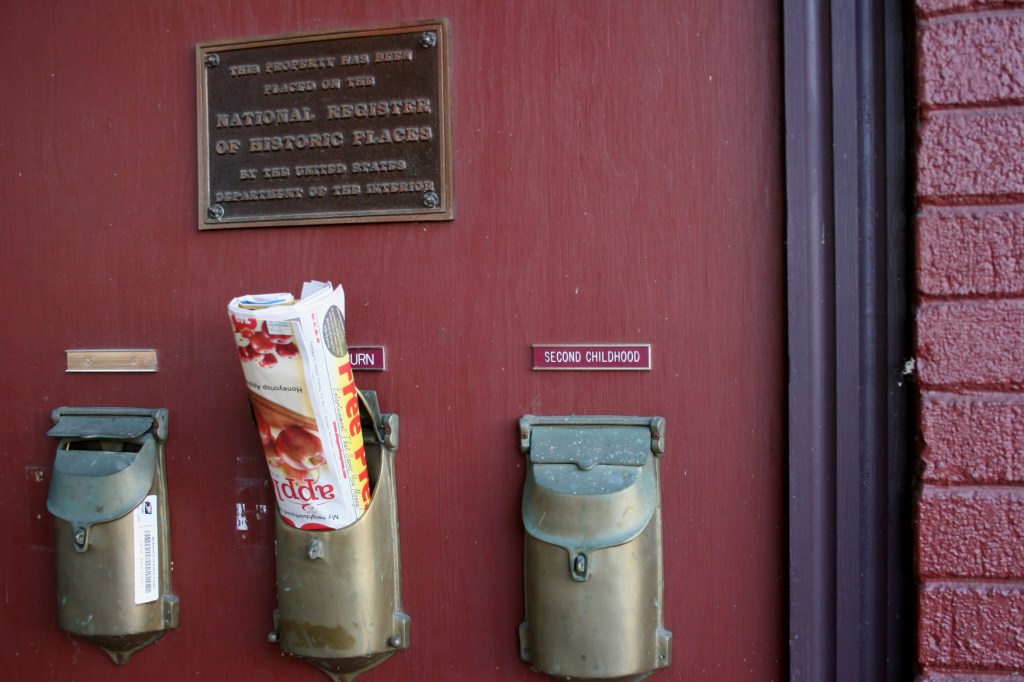 Downtown Hastings, mailboxes