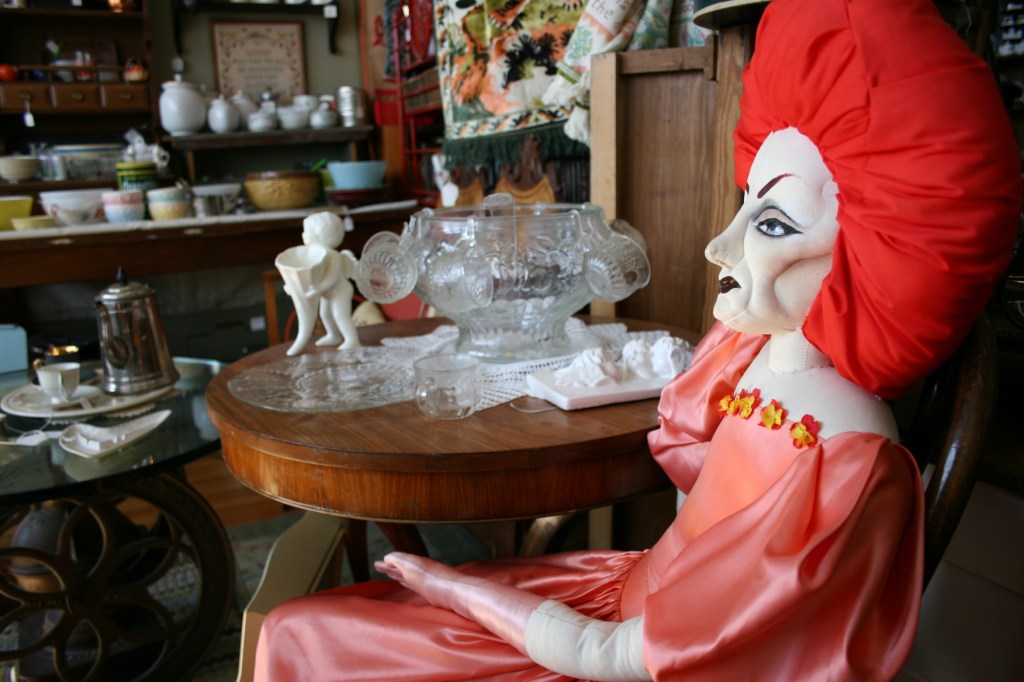 Hastings, orange haired woman