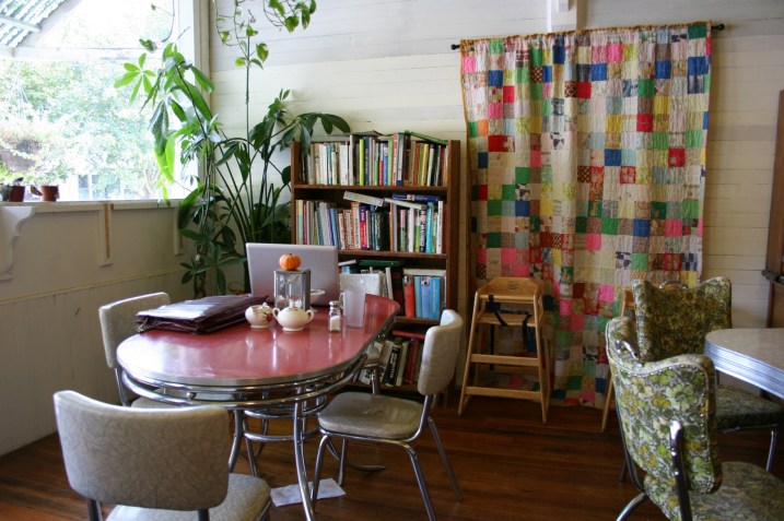 Highland Cafe, front by window