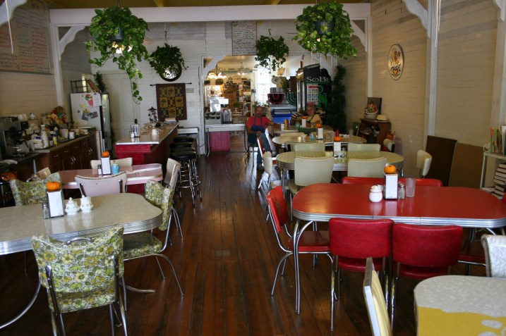 Highland Cafe, interior overview