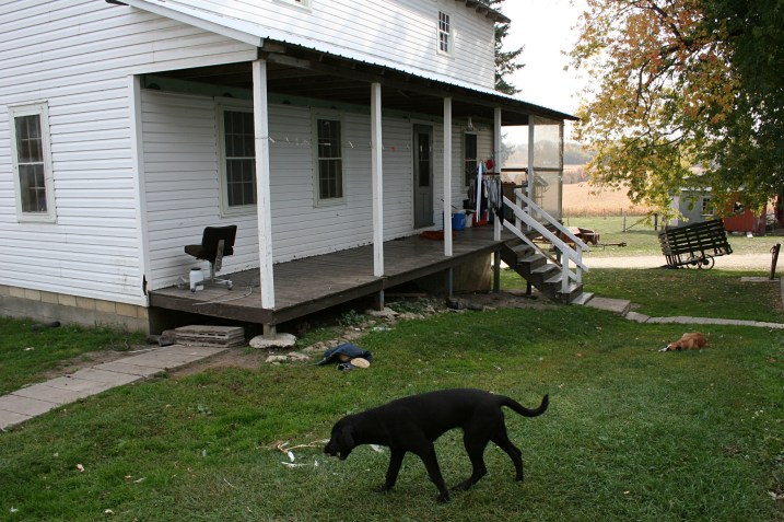 Lenora, wood-frame Miller house