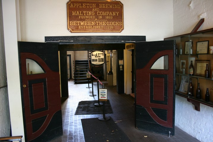 ...into the entry of the Between the Locks Mall.