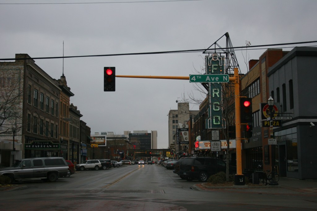 Drive, downtown Fargo
