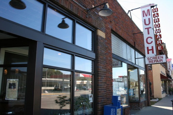 Mutch Hardware, front close-up