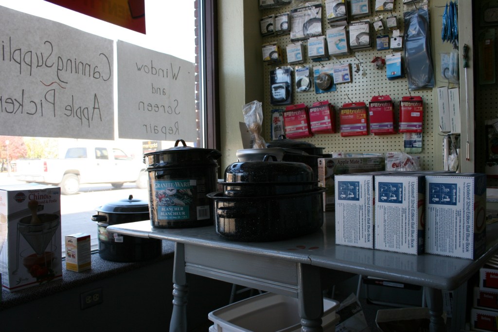 Mutch Hardware, window display